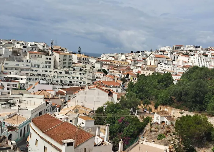Sea And Old Town Views Lejlighed Albufeira